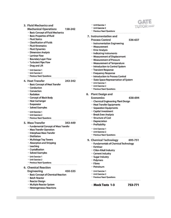 GATE Tutor 2027 Chemical Engineering | Solved Papers 2023–2026 & 5 Mock Tests | Complete ECE Preparation Book | Nikhil Gupta, Abhinav Jain