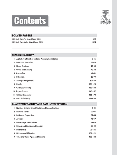 IBPS Clerk Prelims & Mains Exam 2025 | Customer Service Associate (CSA) | 3000+ Practice MCQs with Explanations | Complete Coverage of Both Stages – Prelims & Mains | Free Online Support