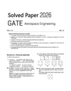 GATE Aerospace Engineering Chapterwise Solved Papers 2026–2000 with 6 Mock Papers |Chapterwise & Yearwise Detailed Explanations as per GATE Pattern