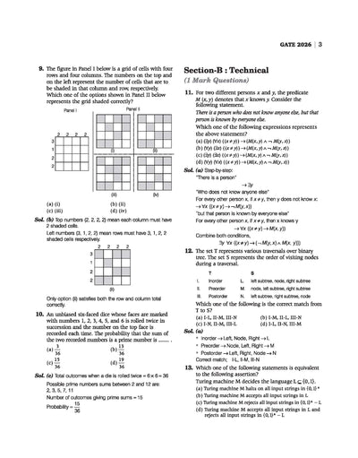 GATE Computer Science & Information Technology Chapterwise Solved Papers 2026–2000 |Chapterwise & Yearwise Detailed Explanations as per GATE Pattern