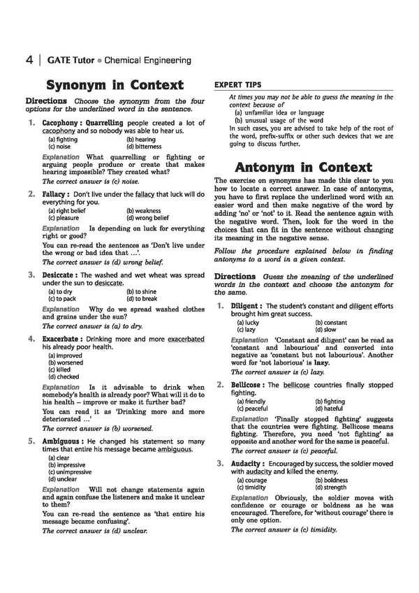 GATE Tutor 2027 Chemical Engineering | Solved Papers 2023–2026 & 5 Mock Tests | Complete ECE Preparation Book | Nikhil Gupta, Abhinav Jain