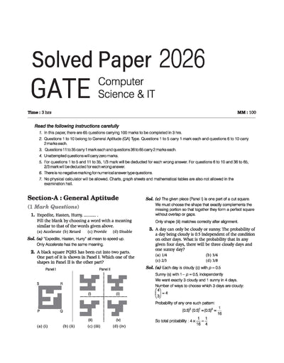 GATE Tutor 2027 Computer Science & Information Technology | Solved Papers 2023–2026 & 5 Mock Tests | Complete ECE Preparation Book | Shanti Kirupani, Prachi Jain, Amrita Mishra