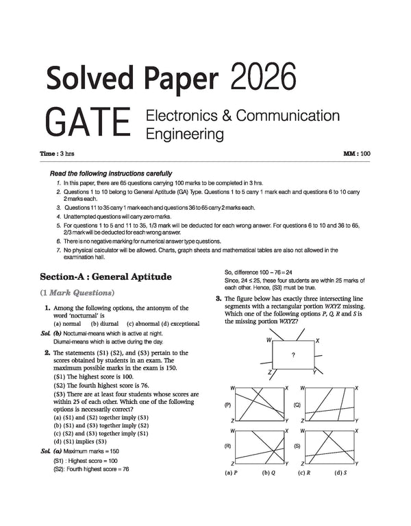 GATE Tutor 2027 Electronics & Communication Engineering | Solved Papers 2023–2026 & 5 Mock Tests | Complete GATE Preparation Book | Ankit Goel, Alka Singh