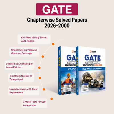 GATE Instrumentation Engineering Chapterwise Solved Papers 2026–2000 |Chapterwise & Yearwise Detailed Explanations as per GATE Pattern