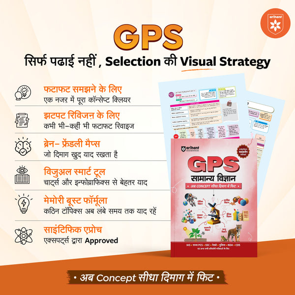 Combo of GPS | Bharatiya Itihas, Bharatiya Arthvyavastha, Bharatiya Rajvyavastha, Samanya Vigyan &  Bhugol: Bharat & Vishv | Hindi Medium