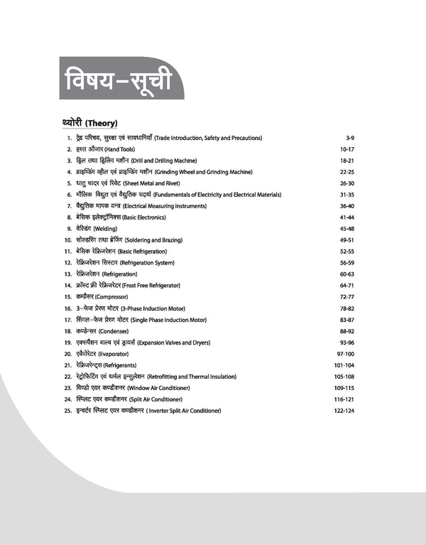 DGT Pattern Air Condisoning | 1st Year | Bharat Skills Question Bank | NIMMI & CBT Based | Theory & Employability Skills | Hindi & English Medium | 5 Online CBT Solved Papers