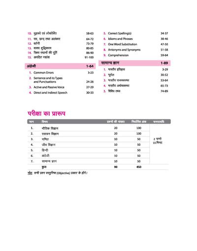 Bihar Para Medical (Matric level) Entrance Exam | Complete Study Guide| For Diploma Certificate | With Chapterwise Study Notes & MCQs | Conducted by BCECEB | Hindi Medium