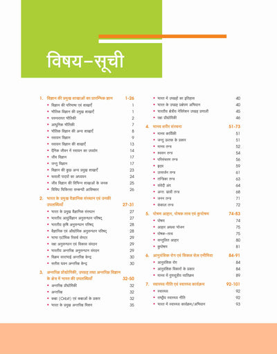 MPPSC Prelims Handwritten Notes | Unit 7: Science, Environment & Health | Hindi Medium