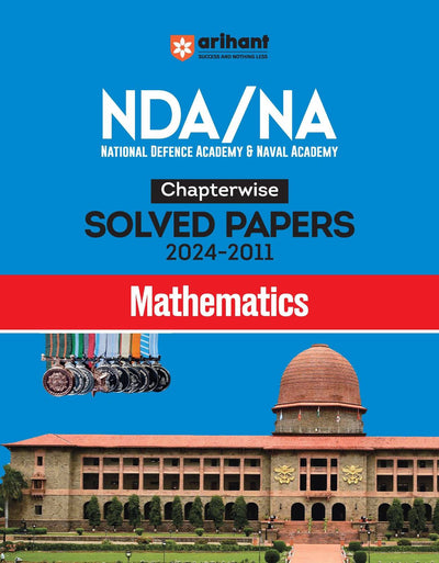 NDA/NA 2025 | Mathematics Chapterwise-Solved Papers (2024-2011) | English Medium