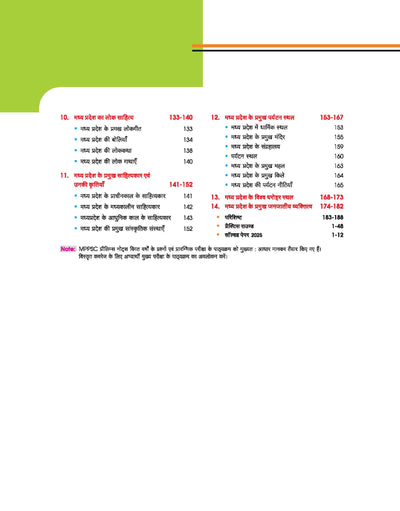 MPPSC 2.0 Prelims Handwritten Notes With Video | Unit 2 : History, Culture and Literature (Itihas, Sanskriti & Sahitya) of Madhya Pradesh| Useful for pre and Mains Exam