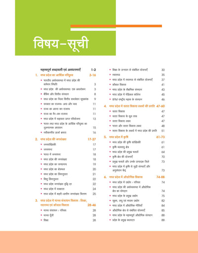 MPPSC Prelims Handwritten Notes | Unit 6 : Economy of India and Madhya Pradesh | Hindi Medium
