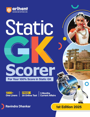 Static GK Scorer | First Edition 2025 | English Medium