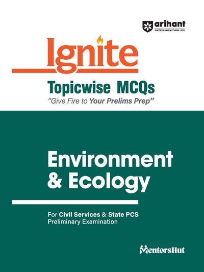 Ignite Topicwise MCQs Environment & Ecology For UPSC & State Pre Pcs Exams | English Medium