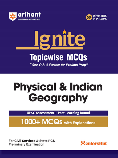 Combo of Ignite Topicwise MCQs | Art & Culture, Environment & Eco., Indian Polity, Sci. & Tech., Physical & Indian Geography, History, Eco. & Social Development | With Free Headline Current Affairs 2026 | English Medium