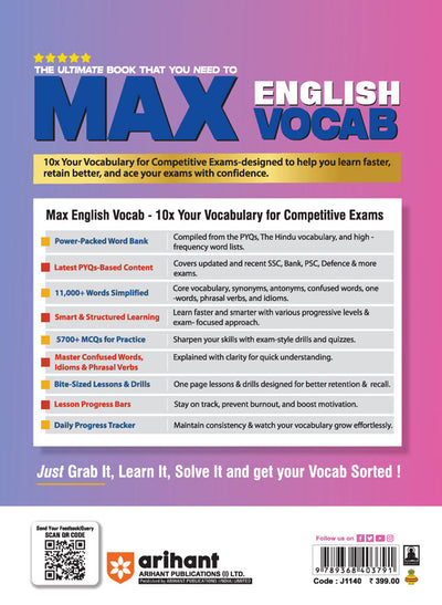 MAX English Vocab | By Hasanuj Jaman