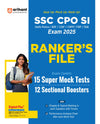 SSC CPO (SI & ASI) Exam 2025 | Practice Sets (Rankers File) | 15 Super Mock Test & 12 Sectional Boosters | For Delhi Police, CISF, BSF, CRPF, ITBP & SSB | English Medium