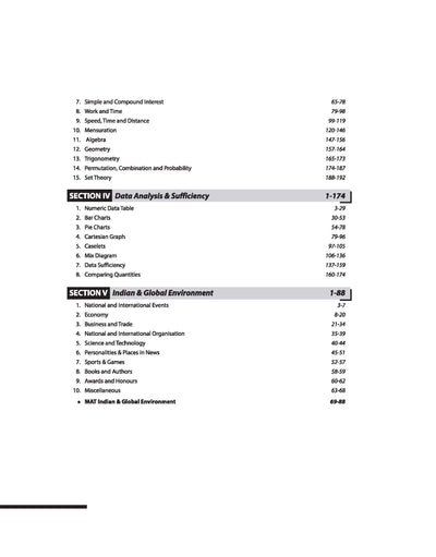 Face To Face MAT Entrance Exam | Years Chapterwise Solved Papers (2025-2000) | English Medium