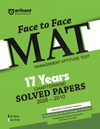 Combo of CMAT Mastermind 2027 & Face to Face MAT 17 Years Chapterwise Topicwise Solved Papers (2026-2010) | With free Quotations @Months & Days @150