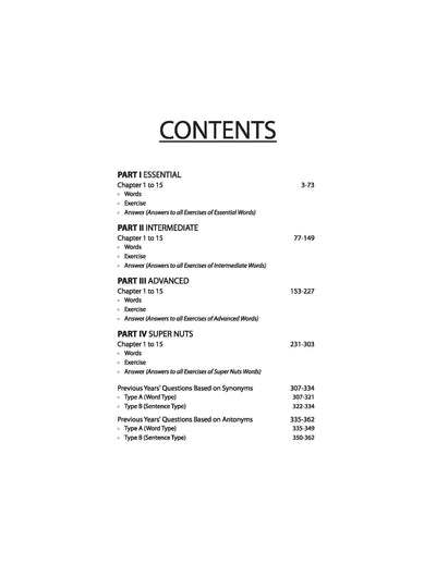 Synonyms and Antonyms (For All Competitive Exams) | Anglo - Hindi | Updated Edition