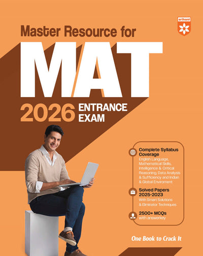 Master Resource For MAT Exam 2026 | Solved Paper 2025-2023 & 2500+ MCQs | English Medium