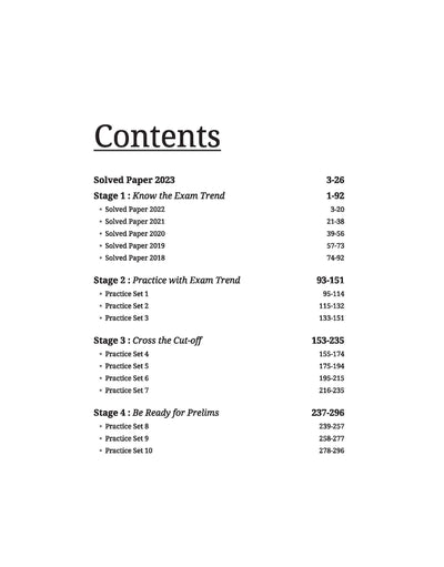 UPSC IAS Pre Exam CSAT Paper - 2 | 10Practice Sets & Solved Papers (2023-2018) | English Medium