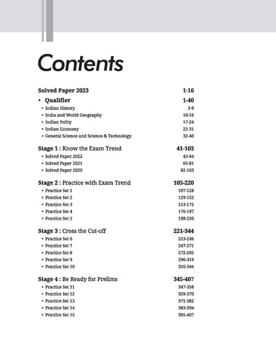 UPPSC Pre Exams General Studies (Paper 1) | 15 Practices Sets & Solved Papers 2023-2020 | English Medium