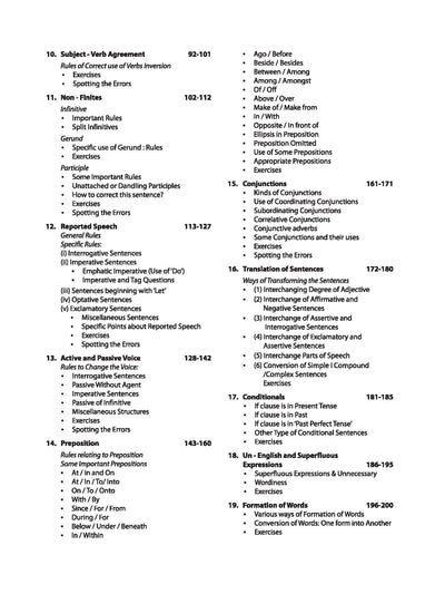 Comprehensive English Grammar & Composition