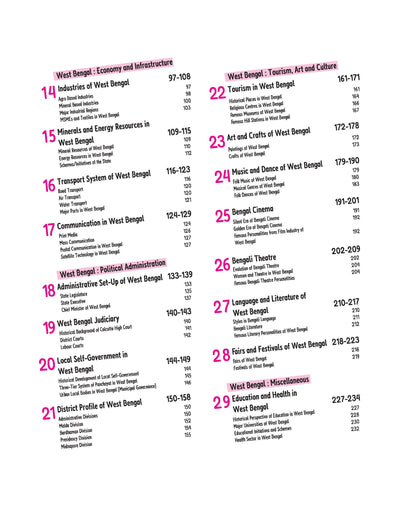 Know Your State West Bengal (General Knowledge) | With Coloured Map, Practice MCQs, PYQs & Budget2025-26| For WBPSC, WBSSC & Other Exams | Revised Edition