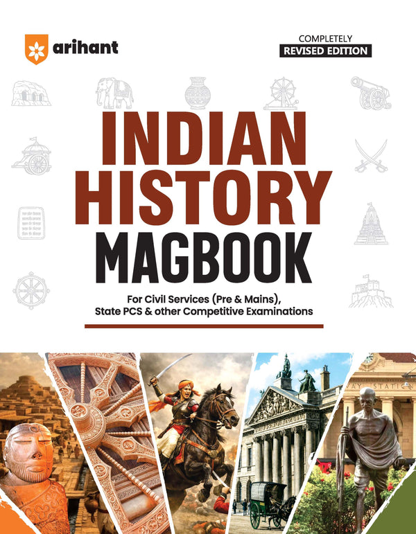 Indian History Magbook | Completely Revised 4th Edition| For UPSC IAS Civil Services Prelims & Mains, State PCS & Other Competitive Examinations | English Medium
