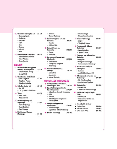 Magbook - General Science & Technology| 3rd Editon | For UPSC , State PCS (Prelims & Main) & Other Examinations| English Medium