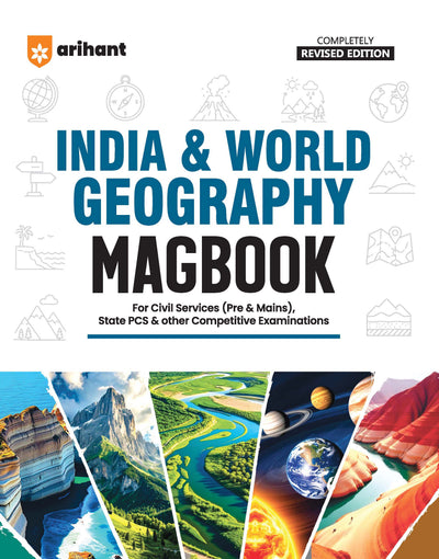 India & World Geography Magbook | Completely Revised 4th Edition| For UPSC IAS Civil Services Prelims & Mains, State PCS & Other Competitive Examinations | English Medium