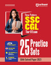 New Pattern SSC CGL Tier II Exam 25 Practice Sets With Solved Paper 2023