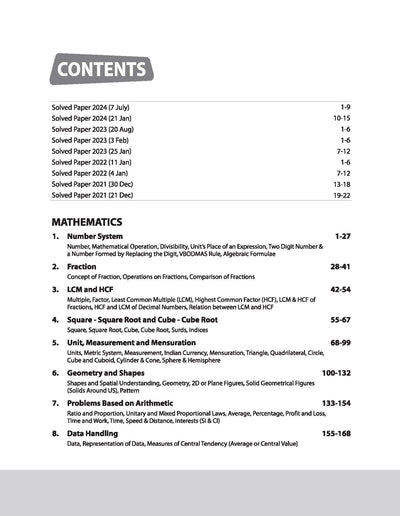 CTET & TETs 2025 Scorer Notes Mathematics & Pedagogy Class (I -V) | English Medium