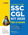 Combo of SSC CGL Exam 2025 | Study Guide + Solved Papers & Practice Sets | With Free Statik Gk Scorer | English Medium