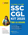 SSC CGL  Tier  I & II Exam 2025 | Complete Study Guide | Conceptwise Notes & 3000 MCQs | English Medium