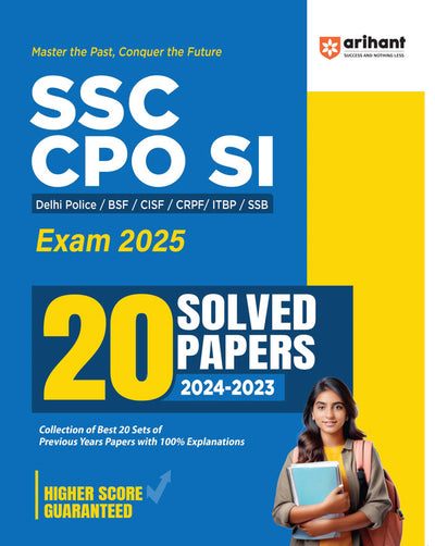 combo of SSC Power Pack & SSC CPO (SI) Exam 2025 | SSC Power Pack (Reasoning, Math, General Studies, English)& SSC CPO (SI) (Solved Paper & Practice Sets) With Objective Arithmetic 2025 | English Medium