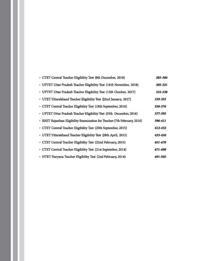 CTET & TETS 2025 Math & Science - Class VI-VIII - (Paper - 2) | Solved Papers 2024-2014| English Medium