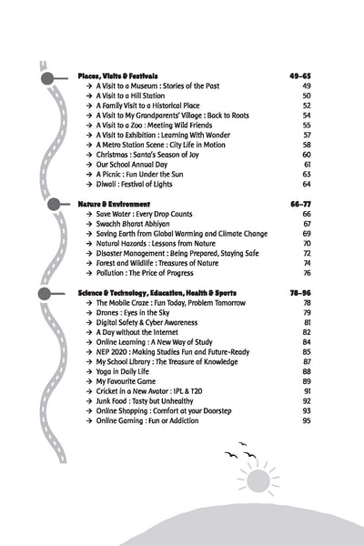 Pathways English Essays & Creative Writing for Classes 6–8 | 100+ Model Essays, Vocabulary Booster & Creative Writing Tasks | Improve School Writing, Grammar & Expression Skills