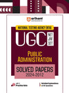 National Testing Agency (NTA) UGC NET/JRF/SET Public Administration Solved Papers  2024-2012