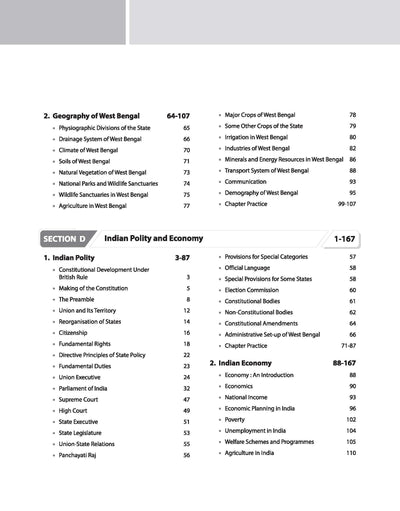 WBCS (Pre & Mains Exam) General Studies Manual | English Medium