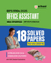 IBPS RRB (CRP-XIV) Office Assistant (Multipurpose) Prelims & Mains Exam 2025| 18 Solved Papers (2016–2024) 9 Prelims & 9 Mains |with 100% Detailed Explanations