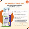 JEE Main 2026 Test Drive | Physics, Chemistry & Maths | 20 Tests, 16 Booklets & 1500 Questions | AI-Adaptive Practice with Error Analysis, Smart OMR, Real-Time PYQs (Online) & Revision PDF | Based on Latest NTA Pattern
