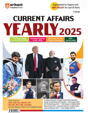 Current Affairs Yearly 2025 | English Medium