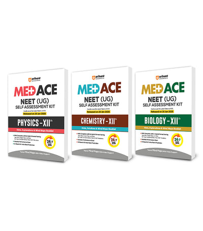Combo of MED ACE Neet Self Assessment Kit class XII | Physics, Chemistry & Biology