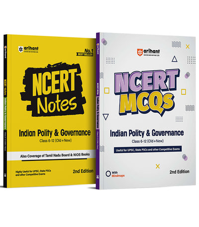 NCERT Notes & MCQs Indian Polity & GovernanceClass 6 -12 (Old + New)