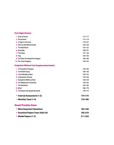 Avtar UP Board English Class 10 Exam 2026 | Chapterwise Question Bank | 3 Model Papers with OMR Sheet, MCQs | Based on NEP 2020