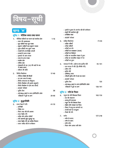 UP Board Complete Course Bhautik Vigyan (Physics) Class 11 Exam 2025-26 | NCERT Exemplar & Other Important Question, Check Points Based on NEP 2020 | Based on NCERT