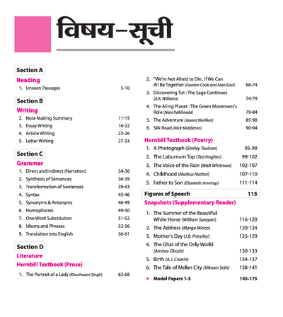 UP Board Avtar English Class 11 Exam 2026 | Chapterwise Question Bank | 5 Model Papers with OMR Sheet | Based on NEP 2020