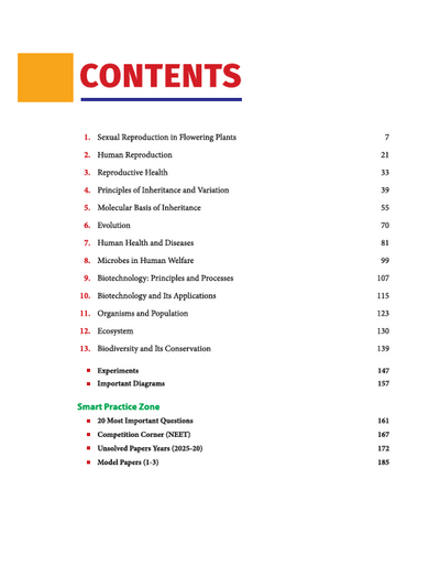Avtar UP Board Biology Class 12 Exam 2026 | Chapterwise Question Bank | 3 Model Papers, MCQs | Based on NEP 2020