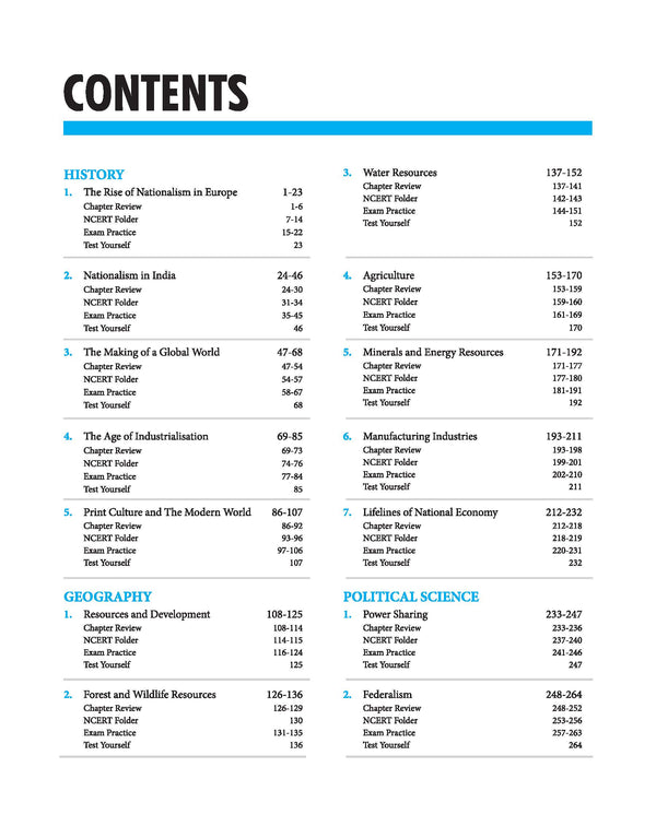 UP Board 2026-27 Complete Course Social Science Class 10 | Based on NCERT Textbook | NEP 2020 | Chapter Tests, Topic Tests, Model Papers with OMR Sheet & Project Work Included